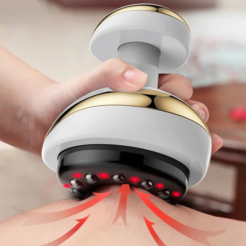 Masajeador eléctrico con ventosas anti-celulitis