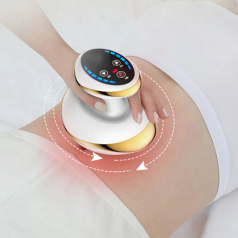 Masajeador eléctrico con ventosas anti-celulitis